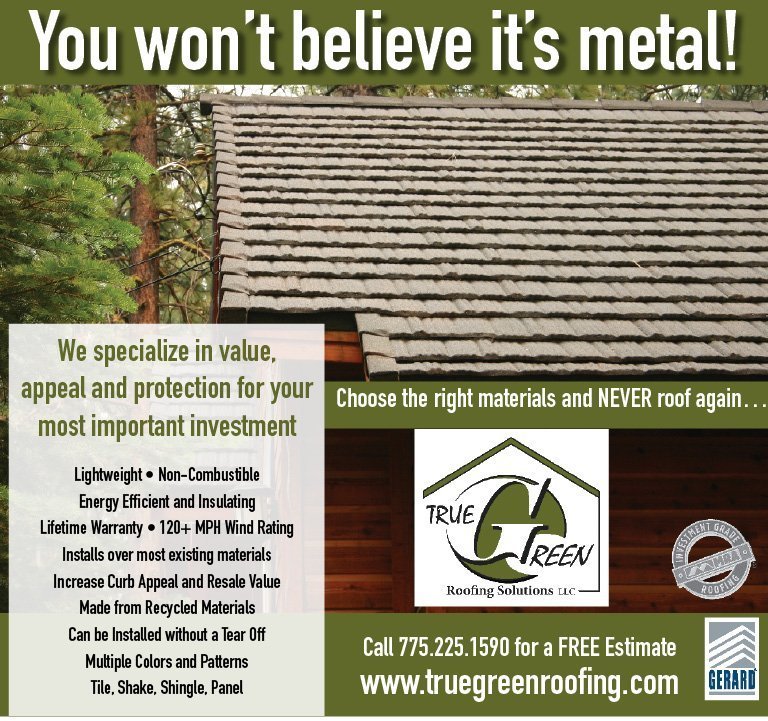Washoe County New metal roofing