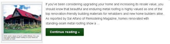 Appreciate Your Home with Quality Metal Roofing - Click to Read More