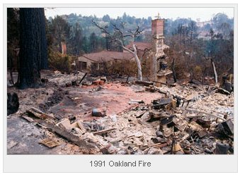 1991 Oakland CA Fire
