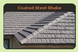 Coated Steel Shake Metal Roof - Click to See Examples