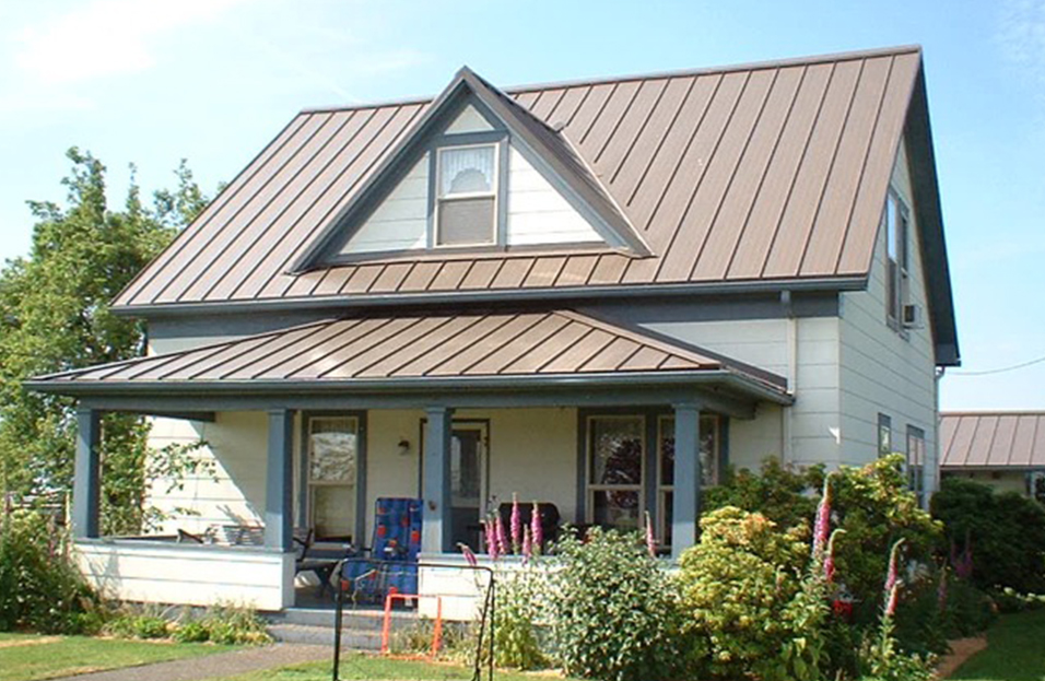 New Metal Roof Service Area by True Green Roofing Solutions